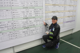 Education alumna Rachel Sproston wins the first runner-up in Half Marathon (Women’s Master 1)