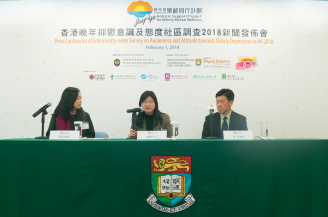 Guests of the Press Conference answering questions from the press.