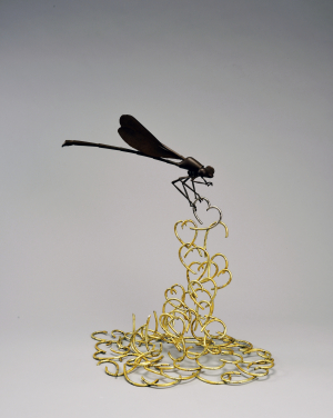 Good Omen
Kensaku Aihara (b. 1969)
Tokyo, 2017
Iron, bronze and gold, height 75 cm
Image courtesy of the Ise Collection