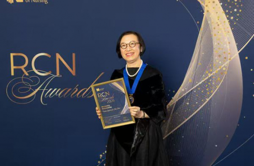 HKU School of Public Health Professor Sophia Chan awarded Honorary Fellowship by the Royal College of Nursing