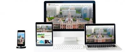 HKU Responsive Website Templates for Faculties and Departments